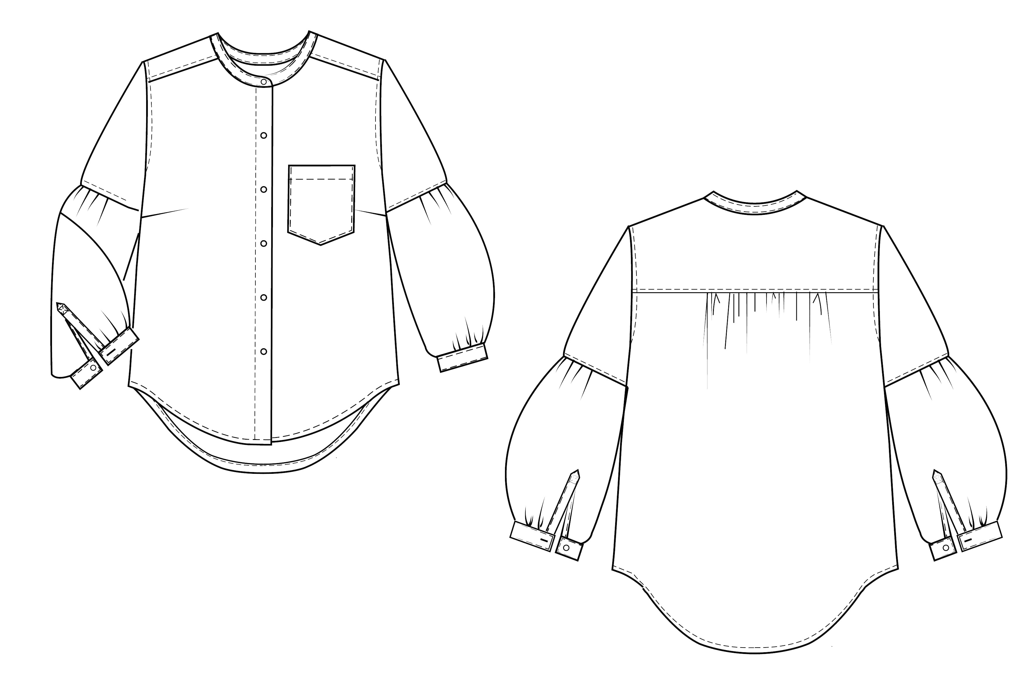 WBM Puff Shirt pattern options-1